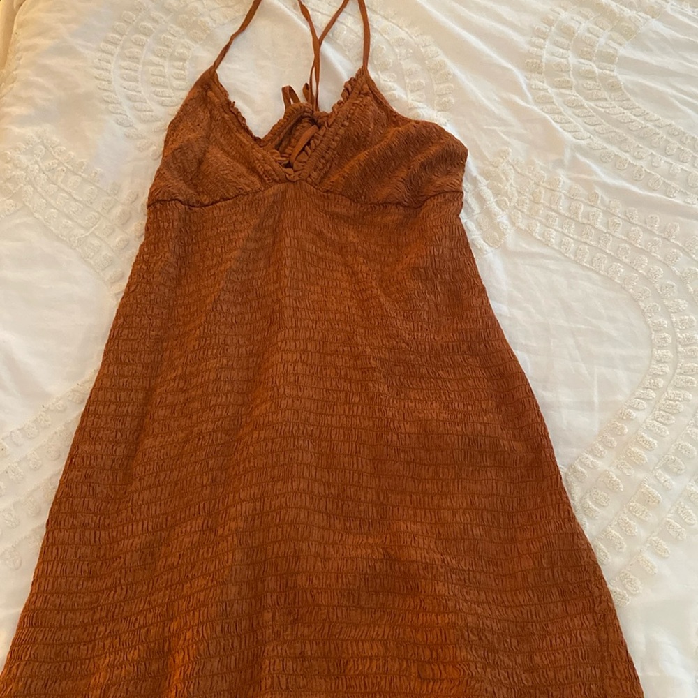 Orange dress